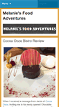 Mobile Screenshot of melaniesfoodadventures.com